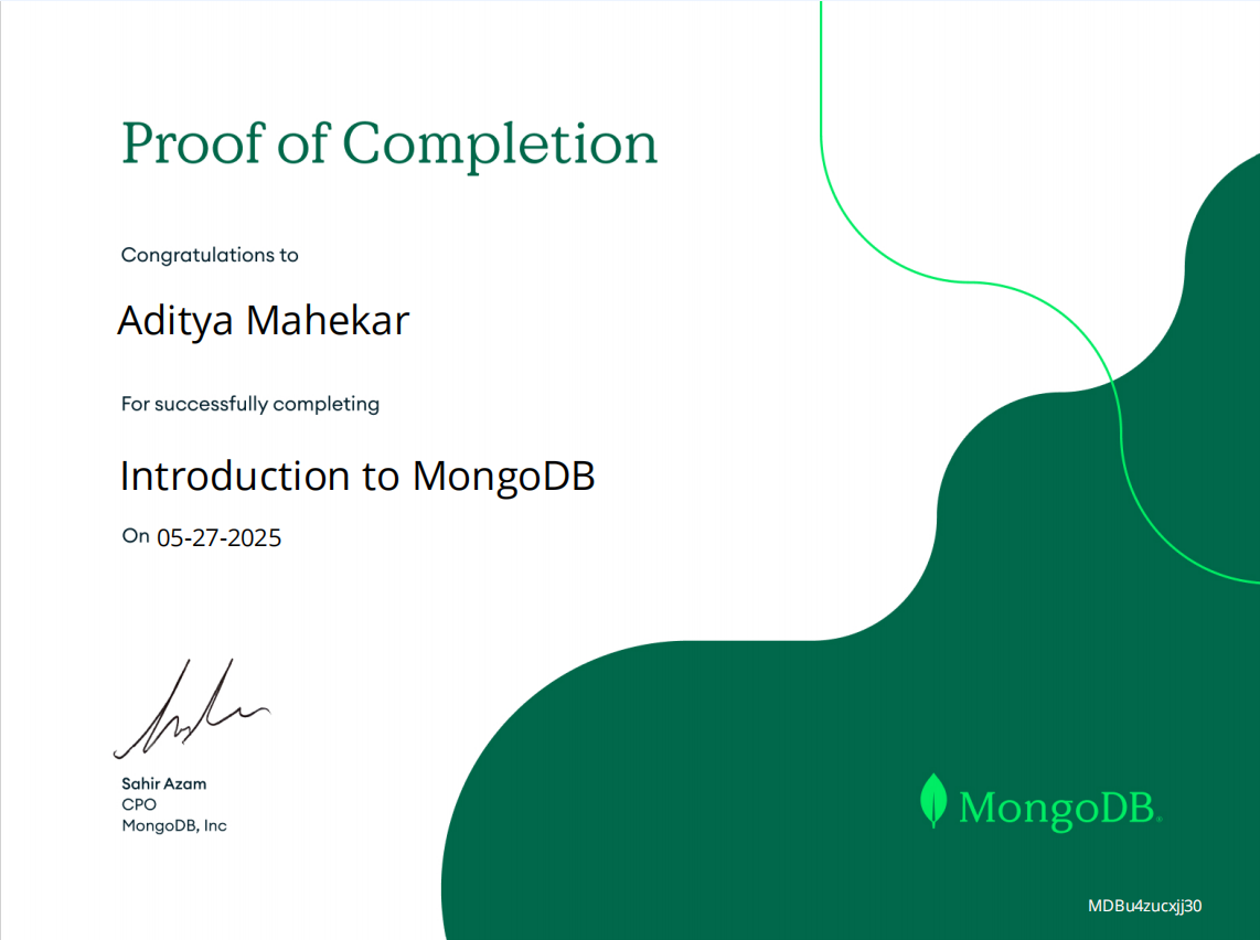 Introduction to MongoDB