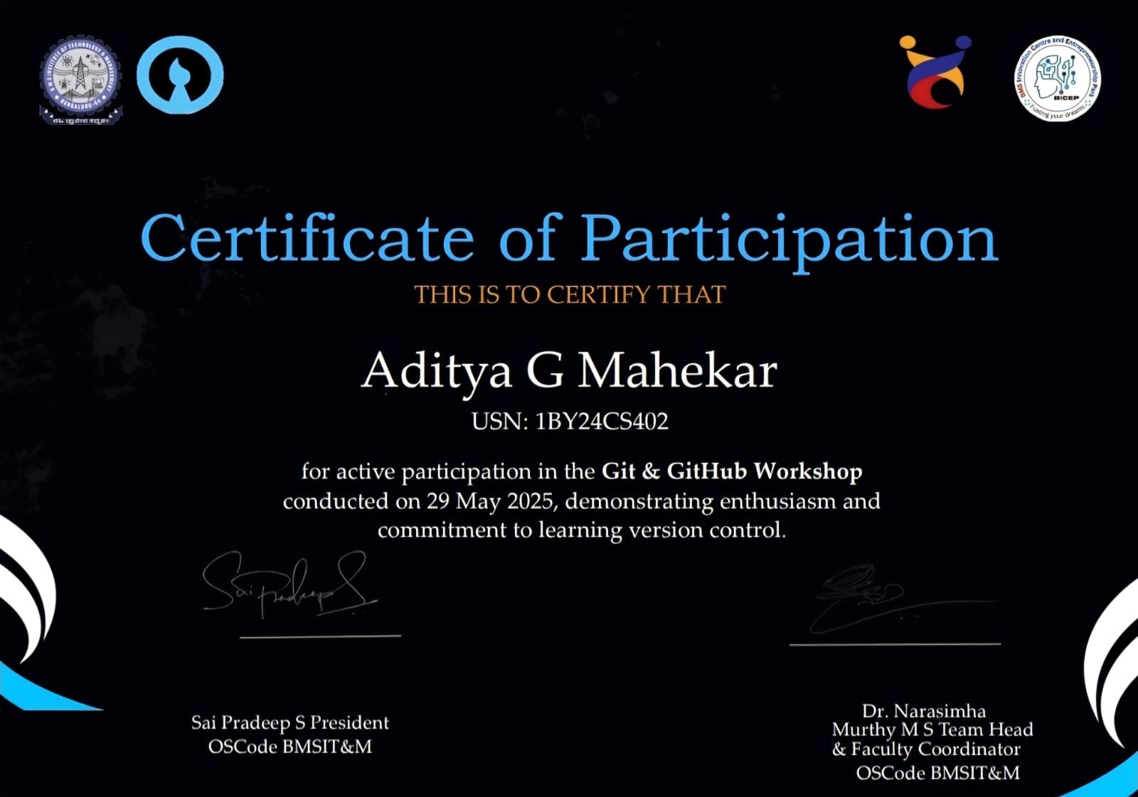 Git & GitHub Workshop