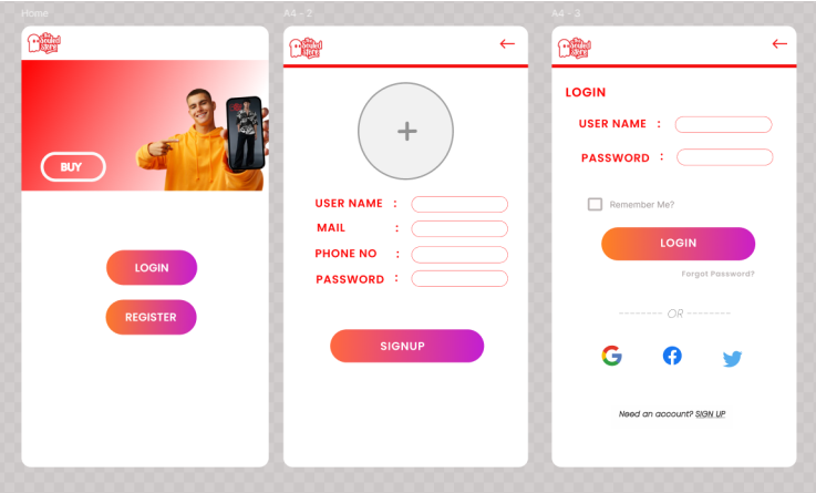 Login Page