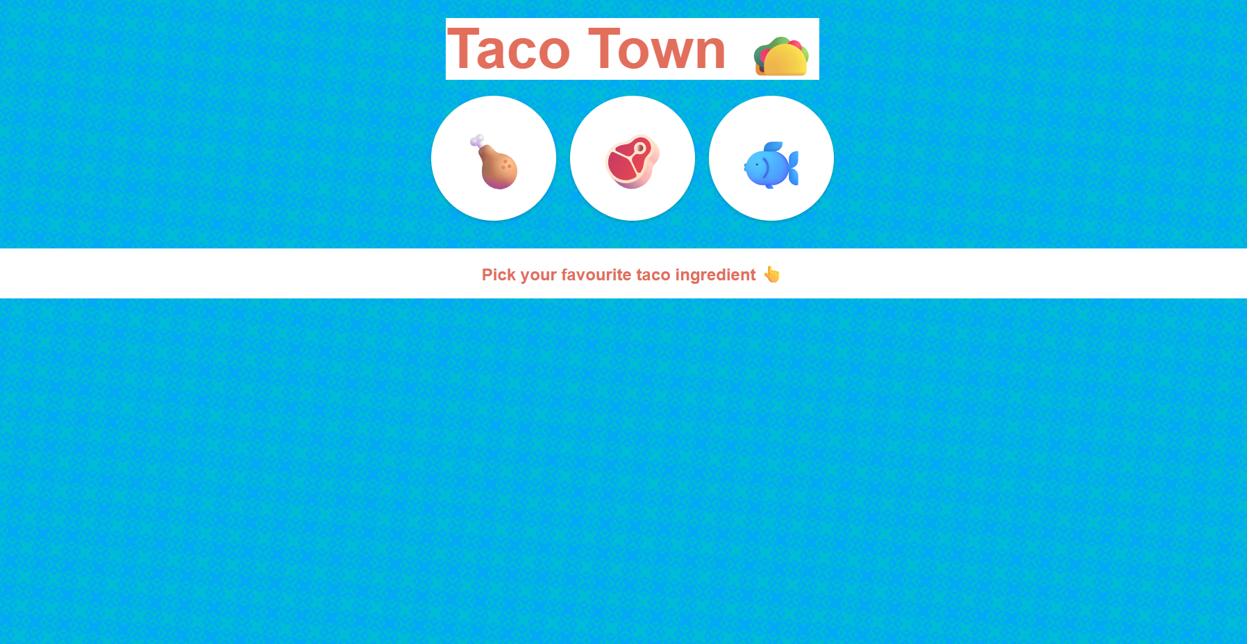 Recipe Page using JSON