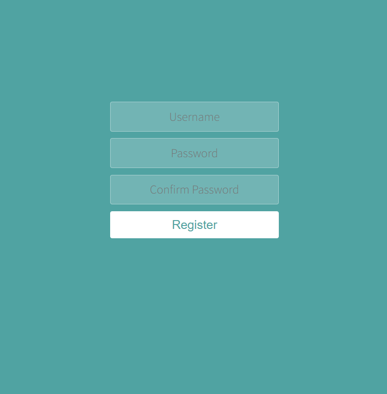 Login and Register (React)