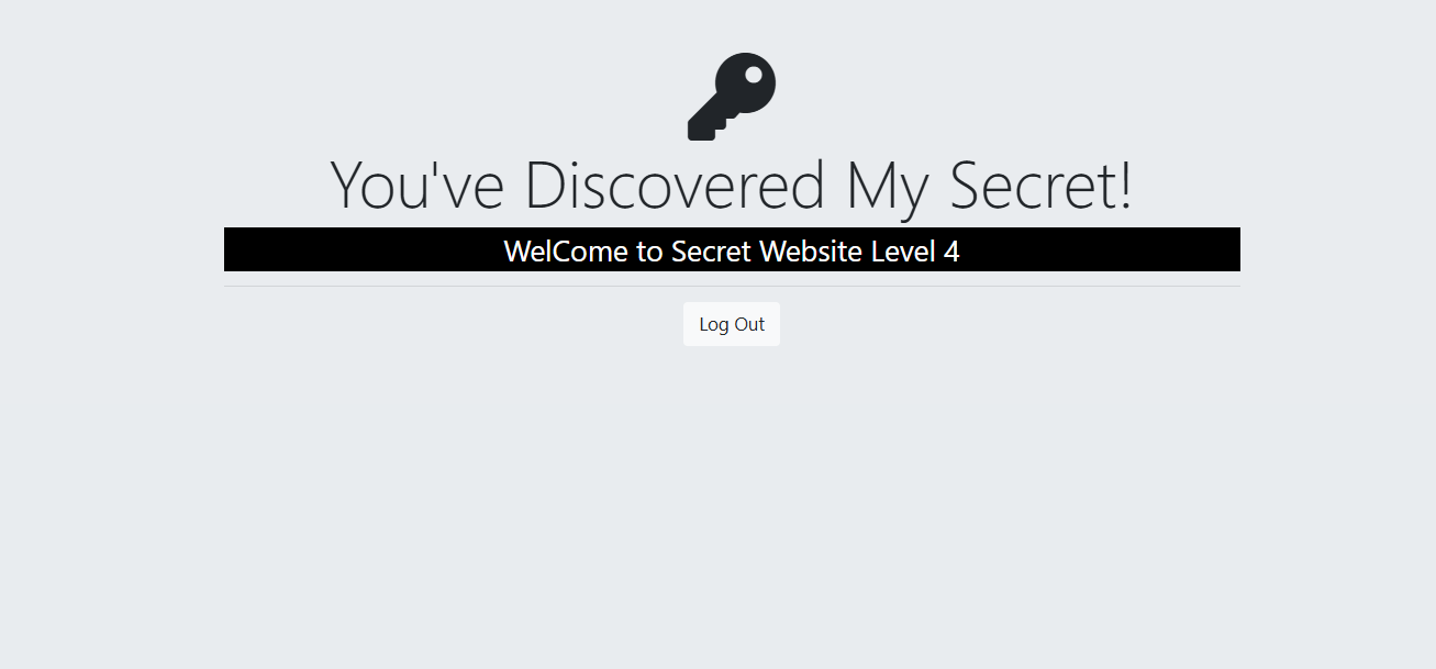 Auth Level 4 – Session & Passport