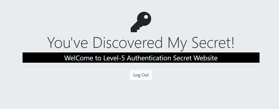 Auth Level 5 – Environment Variables