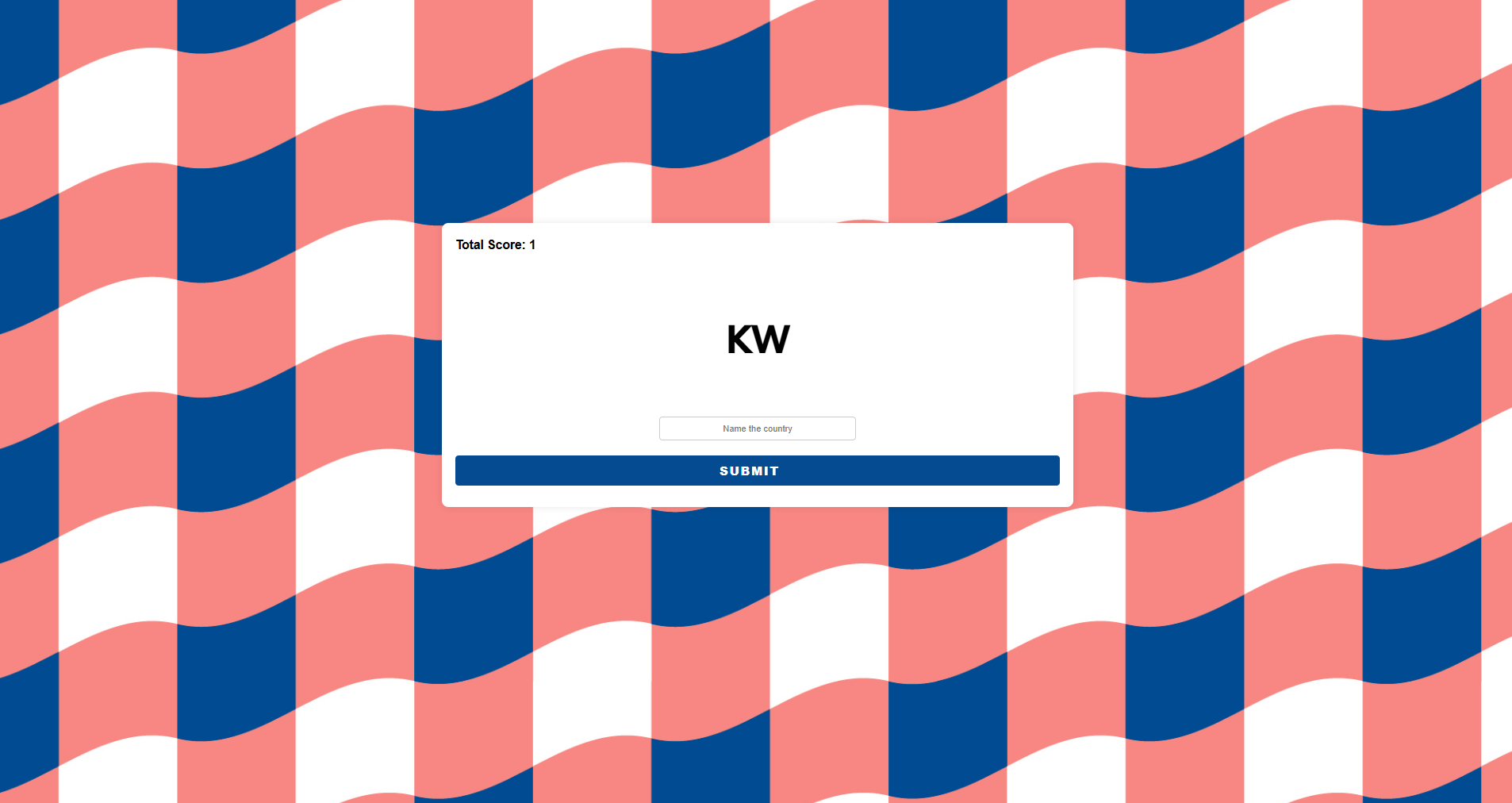 Guess the Flag Game