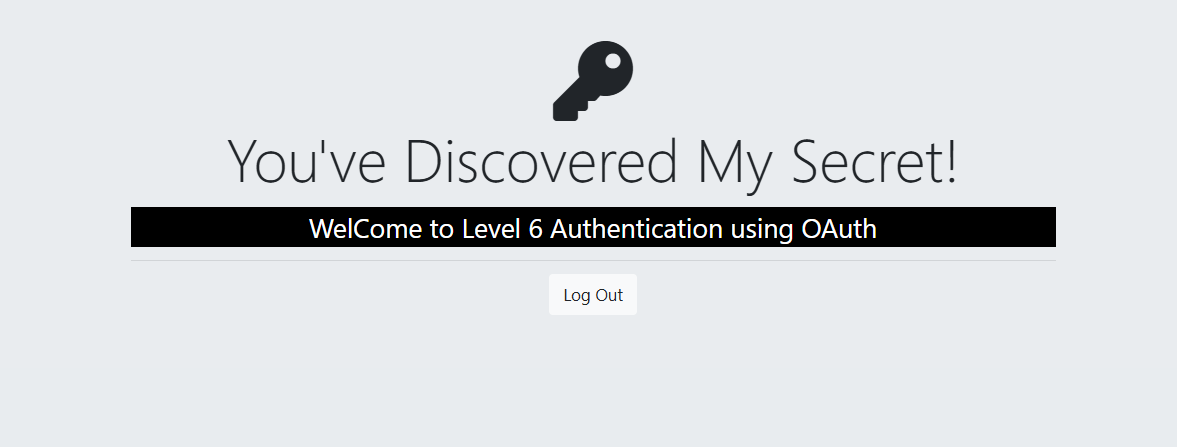 Auth Level 6 – Google OAuth 2.0