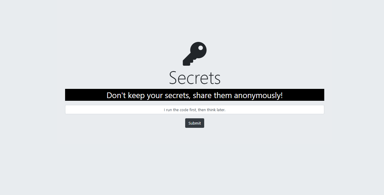 Authorized Secret Storing Web